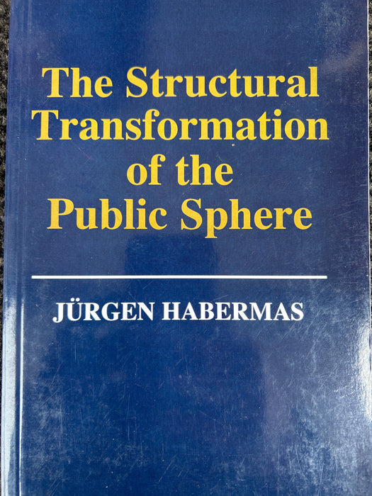 The Structural Transformation of the Public Sphere: An Inquiry Into a Categor… (Pocket) - Bokia.no