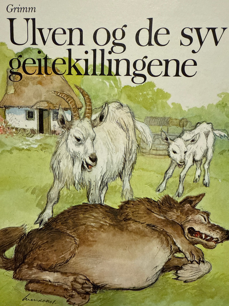 Ulven og de syv geitekillingene - Bokia.no