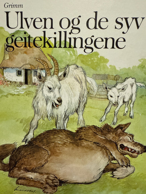Ulven og de syv geitekillingene - Bokia.no