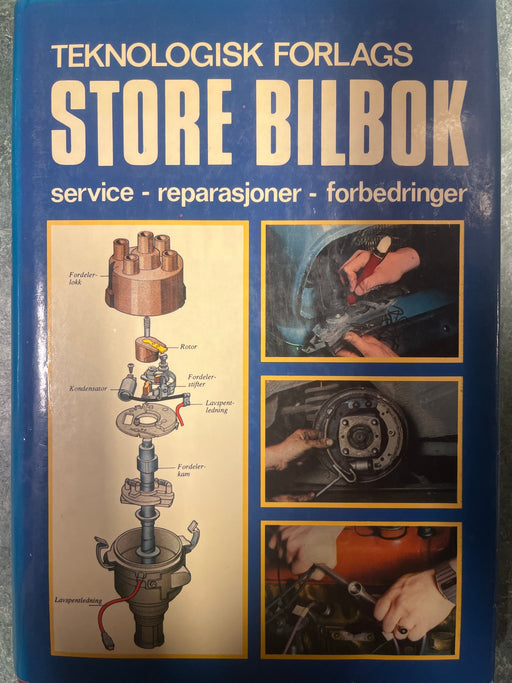 Teknologisk forlags store bilbok (Innbundet) - Bokia.no