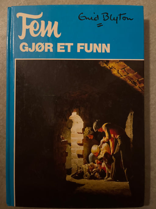 Fem gjør et funn (Innbundet) - Bokia.no