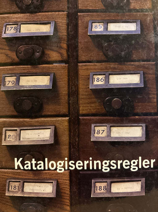 Katalogiseringsregler: Anglo-American cataloguing rules, second edition - Bokia.no