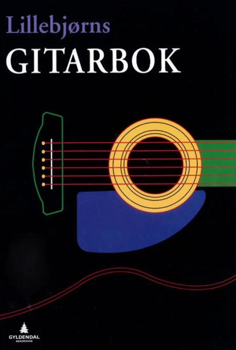 Lillebjørns gitarbok (Innbundet)