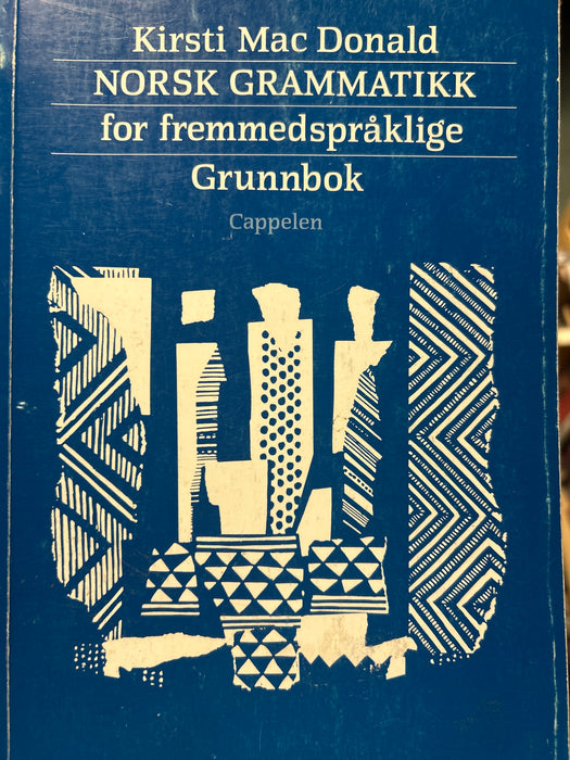 Norsk grammatikk for fremmedspråklige - Bokia.no
