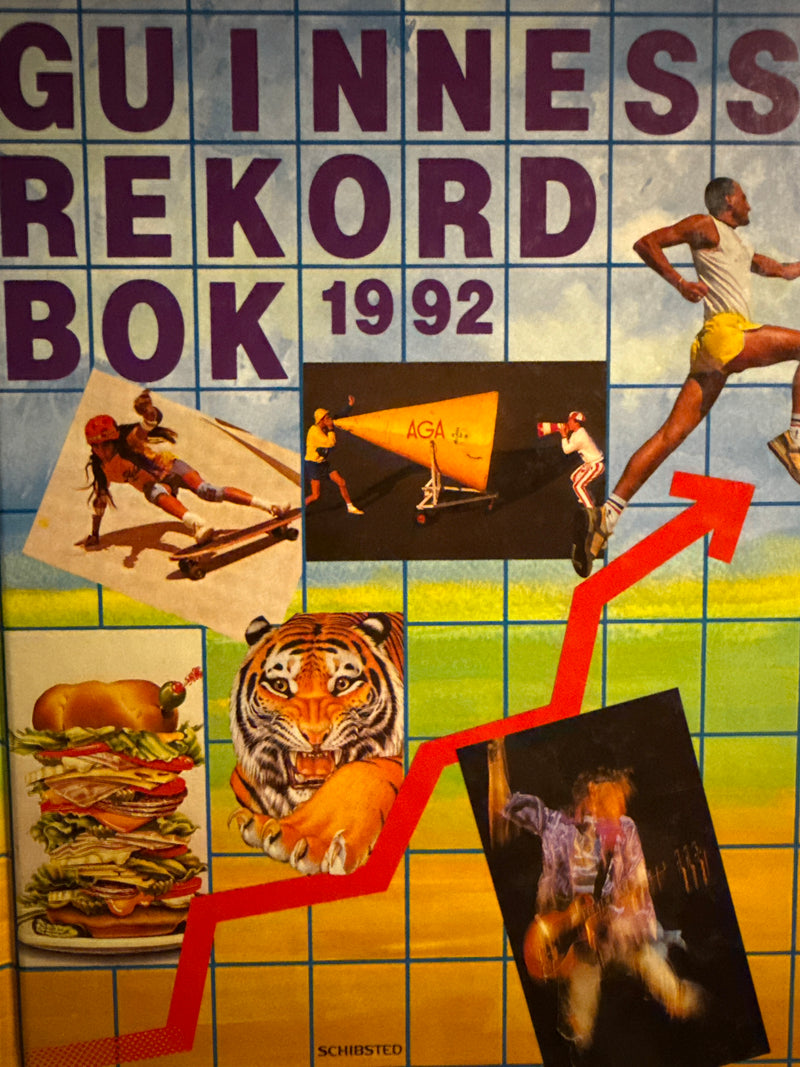 Guinness rekordbok 1992 (Innbundet) - Bokia.no