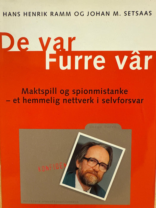 De var Furre var (Innbundet) - Bokia.no
