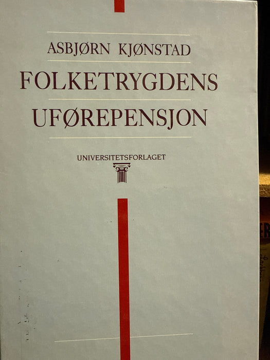 Folketrygdens uførepensjon - Bokia.no