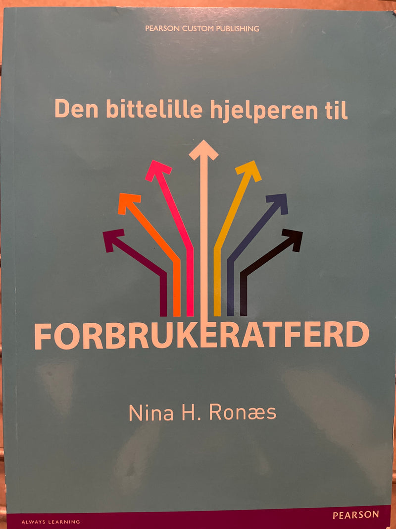 Illustrasjon av den lille hjelperen til forbrukeradferd, en markedsføringsbok fra Financial Times/Prentice Hall.