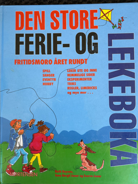 Den store ferie- og lekeboka (Innbundet) - Bokia.no