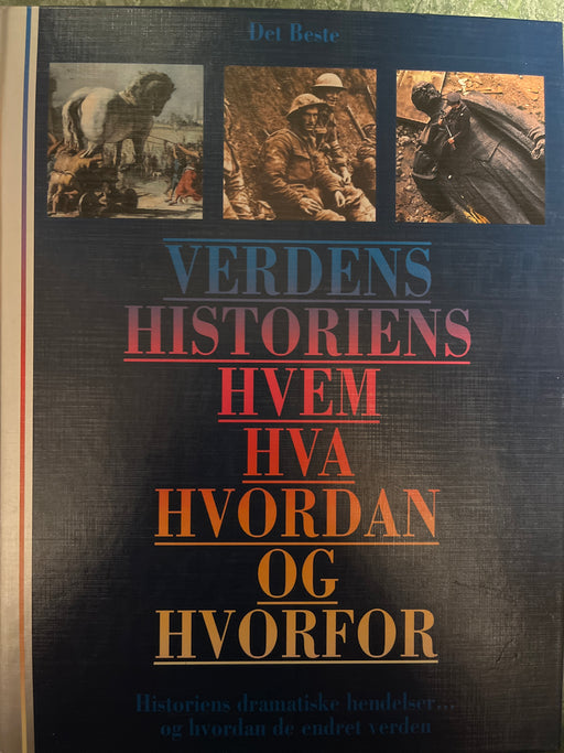 Verdenshistoriens hvem hva hvordan og hvorfor (Innbundet) - Bokia.no
