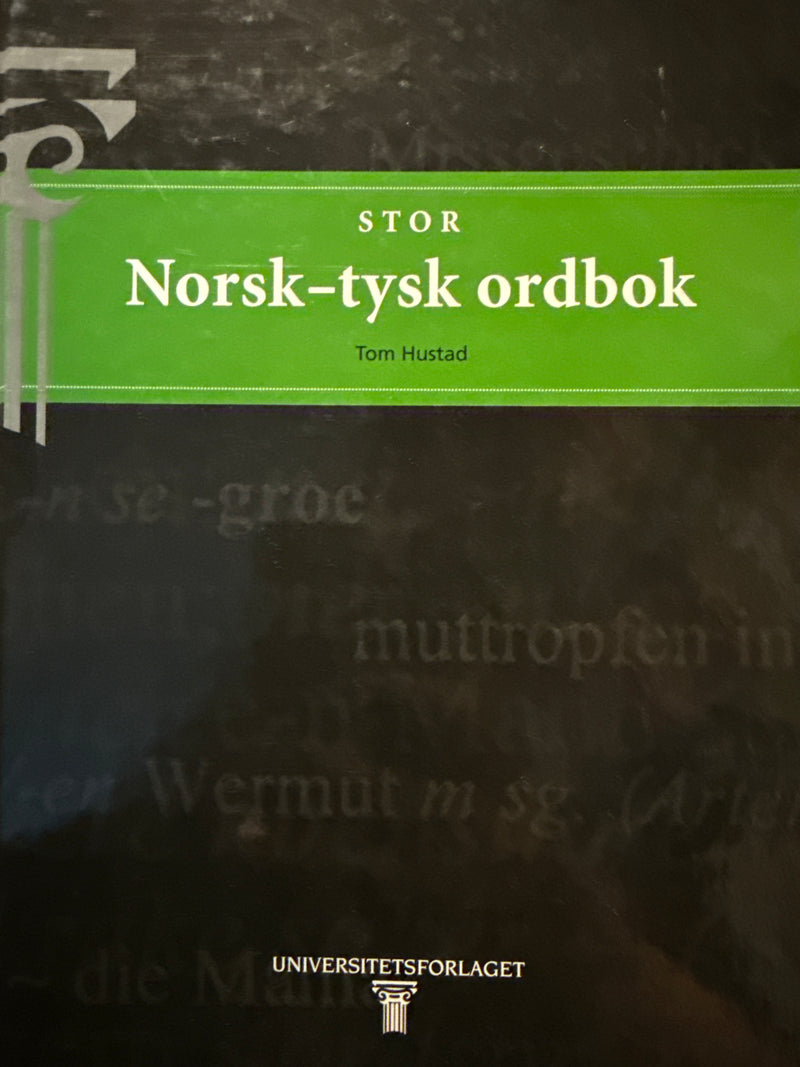 Stor norsk-tysk ordbok - Bokia.no