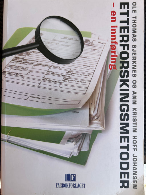 Etterforskningsmetoder: en innføring - Bokia.no