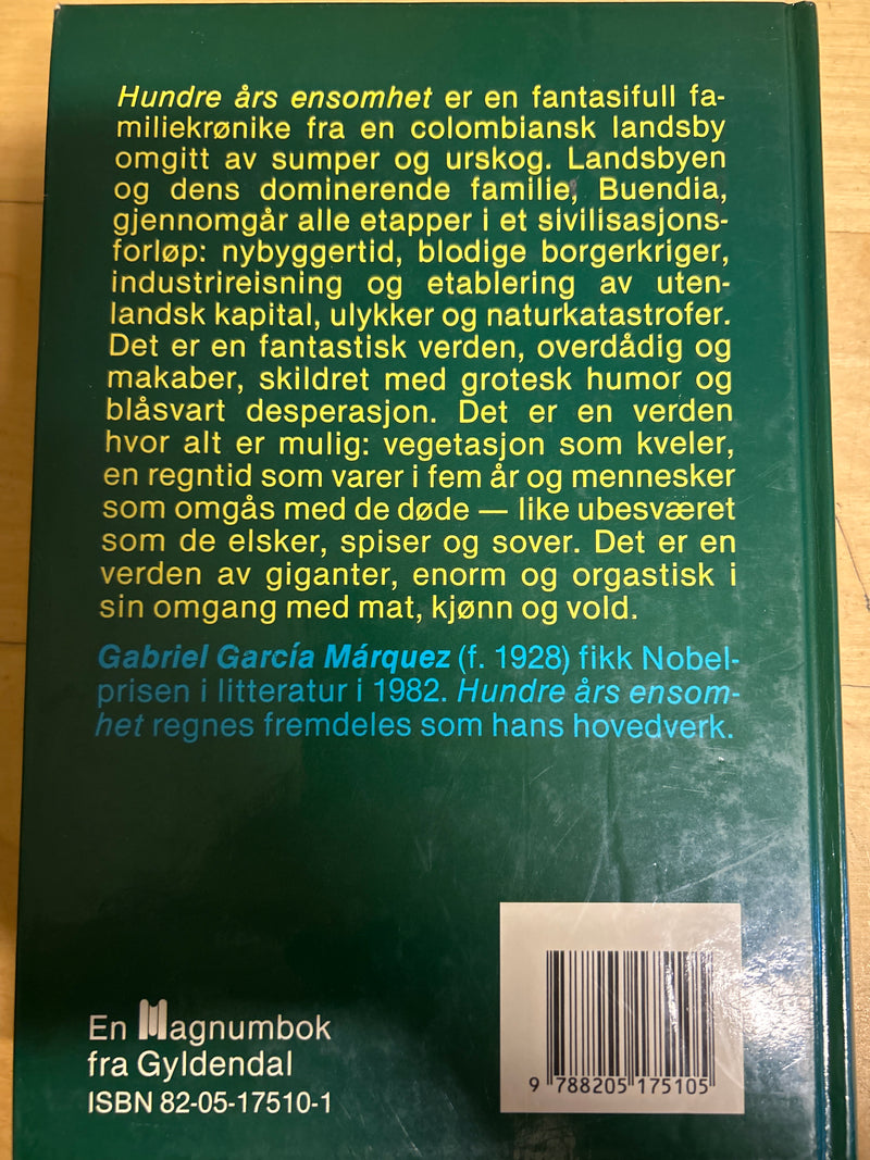 Hundre års ensomhet (Innbundet)