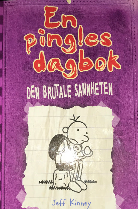 En pingles dagbok: Den brutale sannheten 4000000000037  Brukte bøker