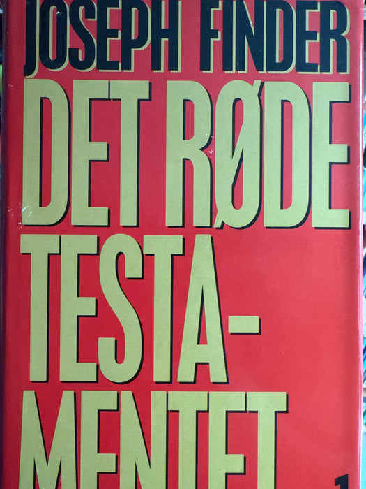 Det røde testamentet. Bd. 1 (Innbundet) - Bokia.no