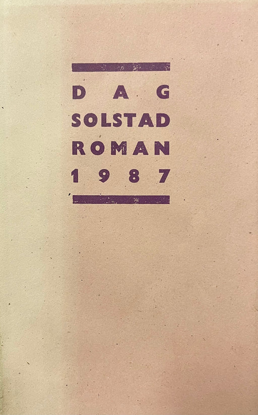 Roman 1987 (Innbundet) - Bokia.no