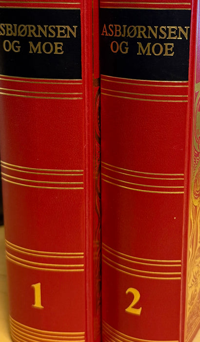 Asbjørnsen & Moe : Samlede eventyr bind 1 og 2 (Innbundet) - Bokia.no