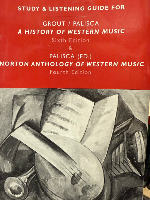 Study and Listening Guide for a History of Western Music and Norton Anthology of Western Music - Bokia.no
