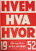 Hvem hva hvor 1952 (Pocket) - Bokia.no