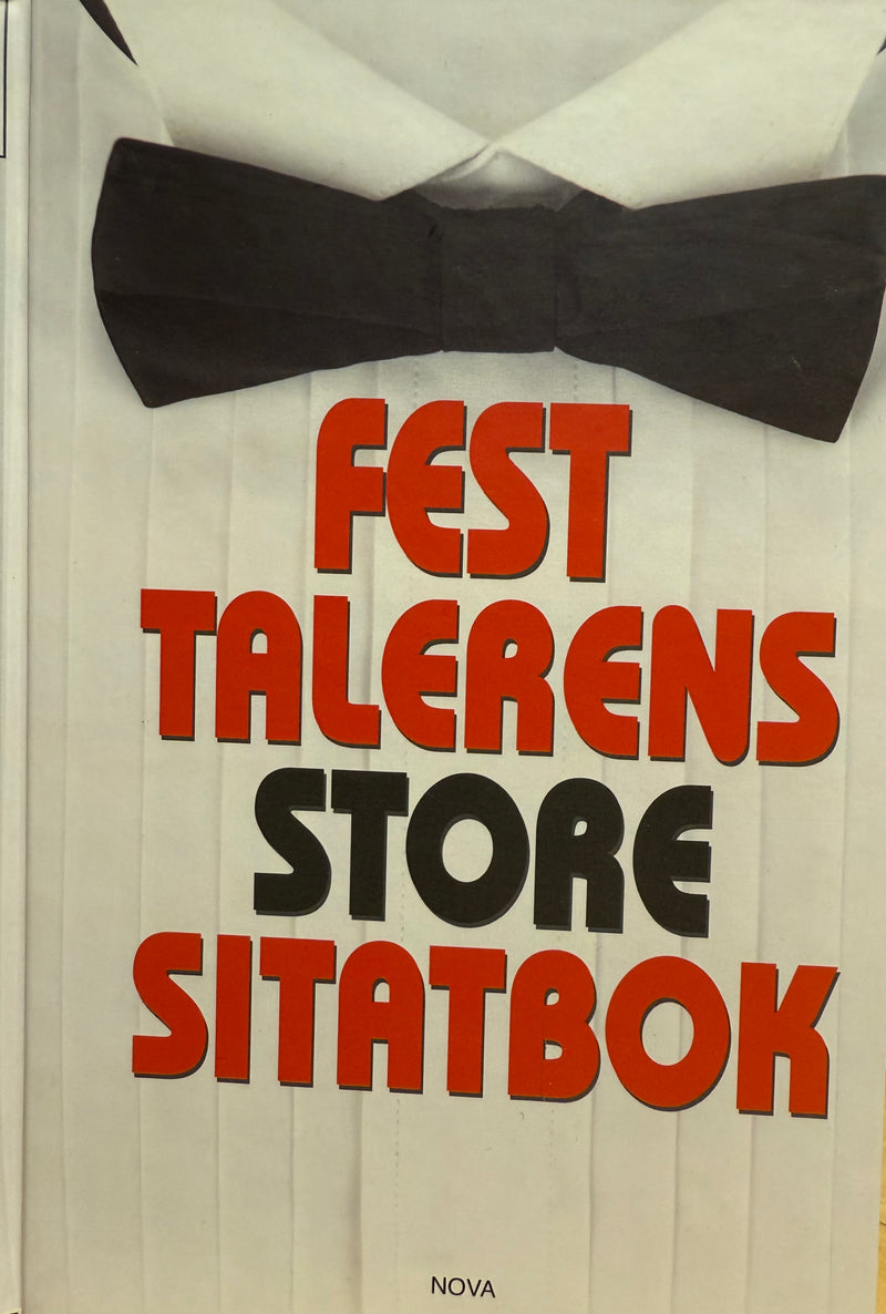 Festtalerens store sitatbok (Innbundet) - Bokia.no