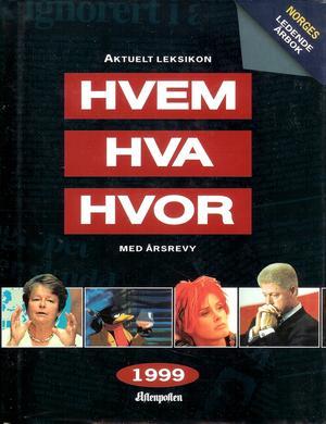 Hvem hva hvor 1999 (Innbundet) - Bokia.no