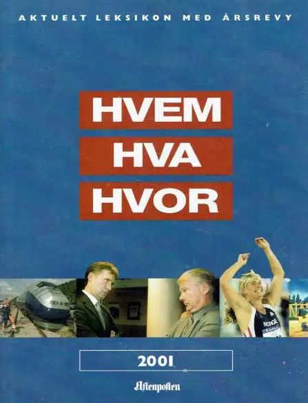 Hvem hva hvor 2001 (Innbundet) - Bokia.no