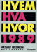 Hvem hva hvor 1989 (Innbundet) - Bokia.no