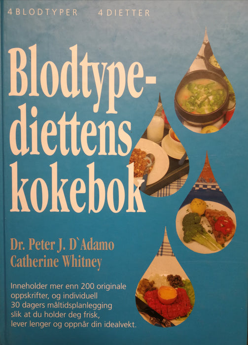 Blodtypediettens kokebok (Innbundet) - Bokia.no