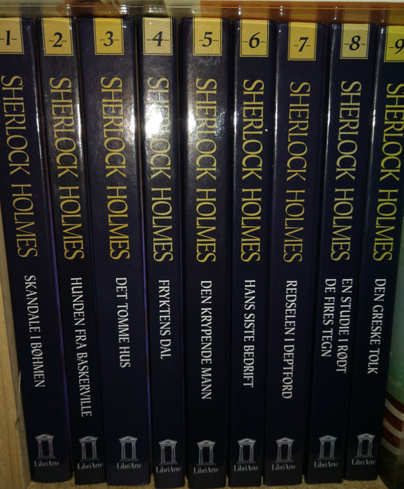 Sherlock Holmes bokserie 1-9 - Bokia.no