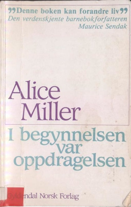 I begynnelsen var oppdragelsen (Pocket) - Bokia.no