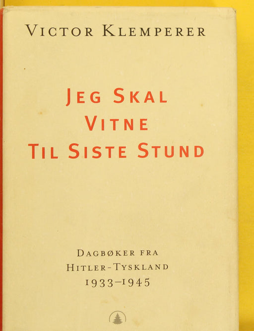 Jeg skal vitne til siste stund (Innbundet) - Bokia.no
