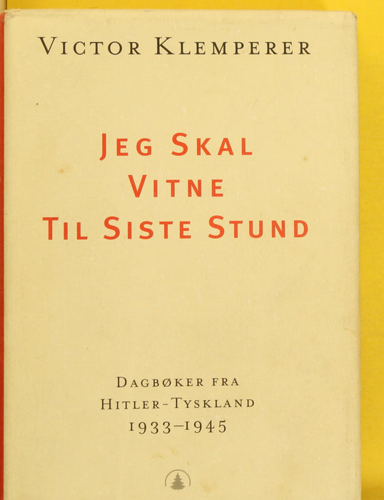 Jeg skal vitne til siste stund (Innbundet) - Bokia.no