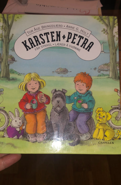 Karsten + Petra - Får sykkel - Lærer og svømm… 9788252562798  Brukte bøker