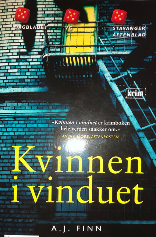 Kvinnen i vinduet 9788232033188  Brukte bøker