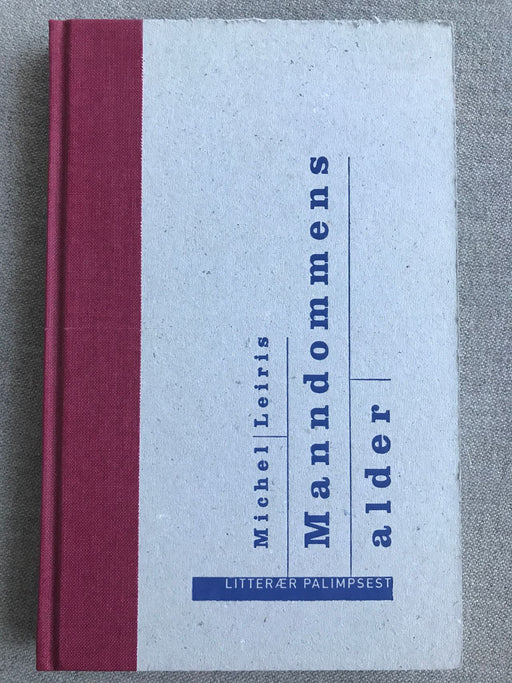 Manndommens alder (Innbundet) - Bokia.no