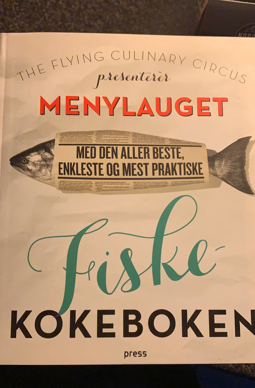 Menylauget - Fiskekokeboken 9788275475280  Brukte bøker
