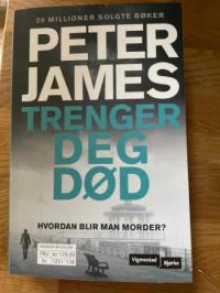 Trenger deg død 9788241955099  Brukte bøker