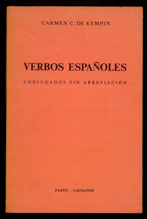 Verbos españoles: conjugados sin abreviación - Bokia.no