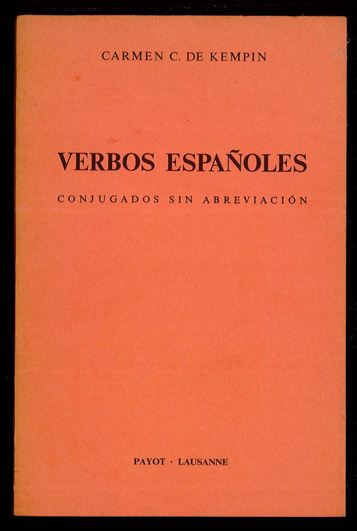 Verbos españoles: conjugados sin abreviación - Bokia.no