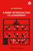 A brief introduction to leadership 9788215024134 Jan Ketil Arnulf Brukte bøker