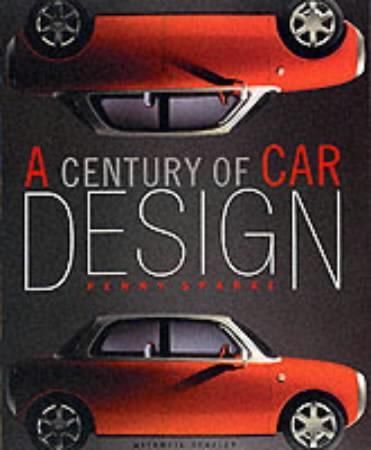 A century of car design 9781840004038 Penny Sparke Brukte bøker