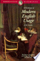 A Dictionary of Modern English Usage 9781853263187 Henry Watson Fowler Brukte bøker