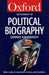 A Dictionary of Political Biography 9780192800350 Dennis Kavanagh Brukte bøker
