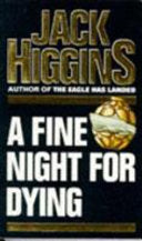 A Fine Night for Dying 9780099159001 Jack Higgins Brukte bøker