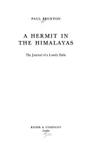 A Hermit in the Himalayas 9780090305520 Paul Brunton Brukte bøker