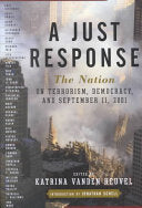 A Just Response 9781560254003 Katrina vanden Heuvel Brukte bøker