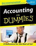 Accounting For Dummies 9780764553141 John A. Tracy Brukte bøker