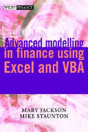 Advanced Modelling in Finance Using Excel and VBA 9780471499220 Mary Jackson Mike Staunton Brukte bøker