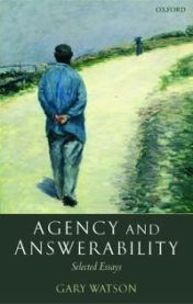 Agency and Answerability 9780199272280 Gary Watson Brukte bøker