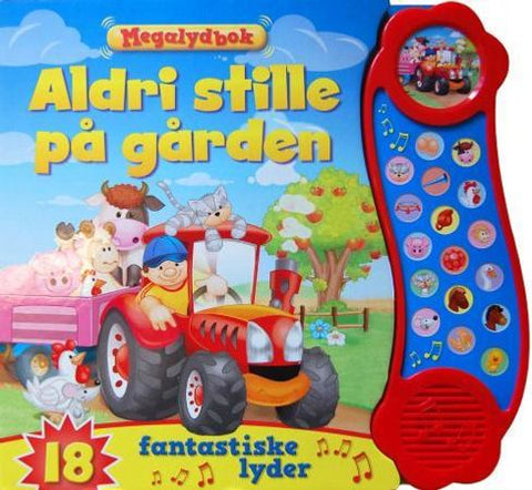 Aldri stille på gården 9788231605201  Brukte bøker